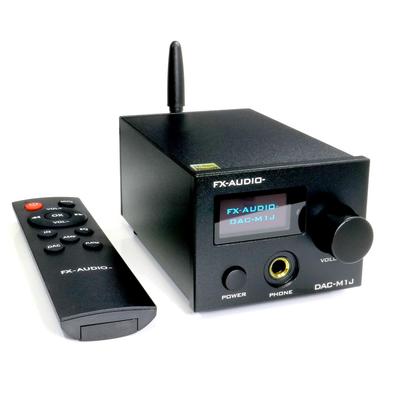 Оснащен XMOS XU208 ES9038Q2M DSD 512 PCM 768 кГц 32 бит ЦАП высокого разрешения, совместимый с Bluetooth, предусилитель, усилитель для наушников FX-AUDIO-DAC-M1J & / /