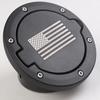Gas Tank Cap Filler Fuel Door Cover For Jeep Wrangler JK 2007-17