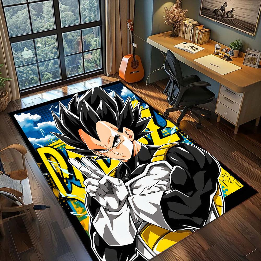 DragonBall Home Decor Carpet Living Room Bedroom Cool Movie Play Floor Mat Cartoon Print Mat for Children