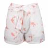 Women's Orange Dany Tie-dye Shorts