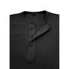 Мужская повседневная футболка-henley с длинным рукавом, круглым вырезом, приталенная, однотонная