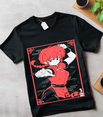 Футболка Rumiko Shampoo Takahashi Ranma 1/2 Девушка Кавайная Забавная Аниме подарок Все Размеры