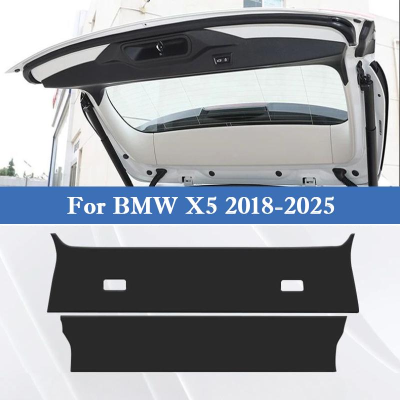 Для BMW X5 G05 G18 2018-2026 Автомобильный Коврик-Накладка на Дверь Багажника Защитная Накладка на Заднюю Дверь Защита от Царапин Вкладыш в Багажник Аксессуары для Интерьера