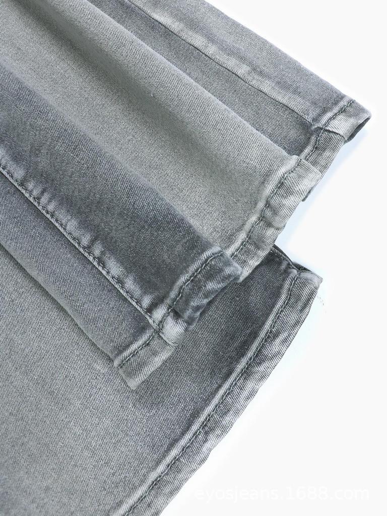 Unisex Retro Slim Fit American Micro-Flare Jeans