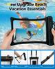 Oatsbasf Full View Waterproof Phone Pouch Case Waterproof Phone Case Transparent Dry Bag Underwater Universal for iPhone Samsung