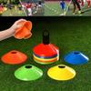 Football Training Cones Set Of 50 Sports Training Cones Agility Football Training Equipment Mixed-Color Plastic Handled Mesh Bag