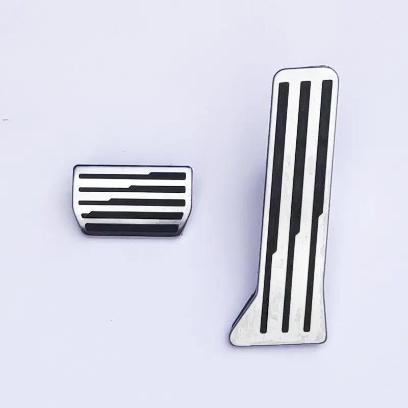 Для Zeekr 001 21-26 007 24-26 009 22-26 7X 25-26 Нержавеющая сталь Педаль газа Тормозная педаль Педаль для ноги Автомобильные аксессуары для модификации интерьера