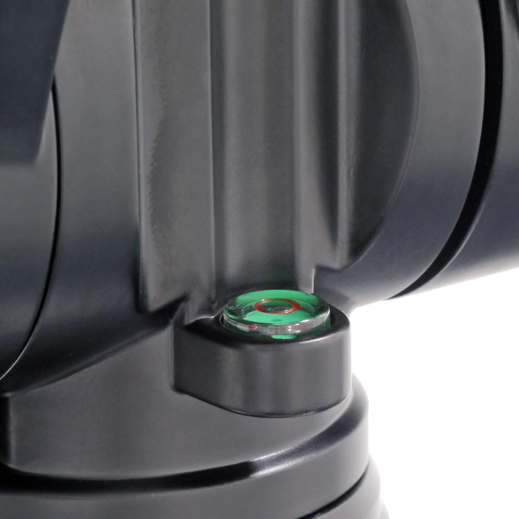 Velbon Fluid Head Medium Size Base Diameter 51mm For Video Shooting Compatible with Slide Quick Shoe Made of Magnesium 469946 Black FHD-66A