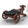 Средневековая армия Наполеоновские войны Солдат Фигурки Игрушки Оружие Оборудование Аксессуары Пушка Модель Строительные блоки MOC Мини-блоки