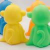 Squeaky Monkey Squeeze Toy with Realistic Sound Soft TPR Fidget for Stress Relief Cute Animal-Shaped Decompression Gadget for Kids Adults
