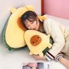 Новая плюшевая игрушка-подушка «Авокадо» для талии и пояса с офисным артефактом для сна, детский подарок