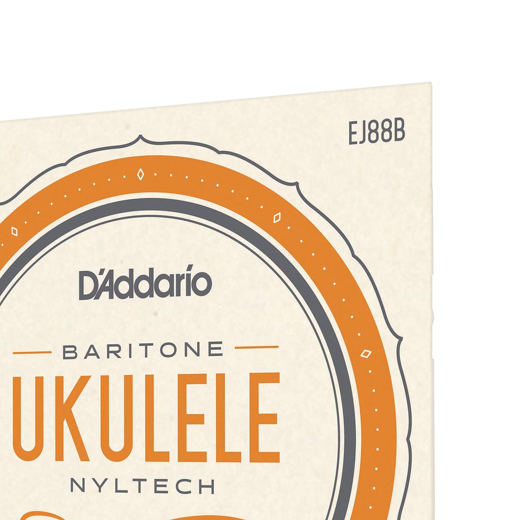 Струны D'Addario EJ88B Nyltech для баритон-укулеле (Разработано в сотрудничестве с Aquira)