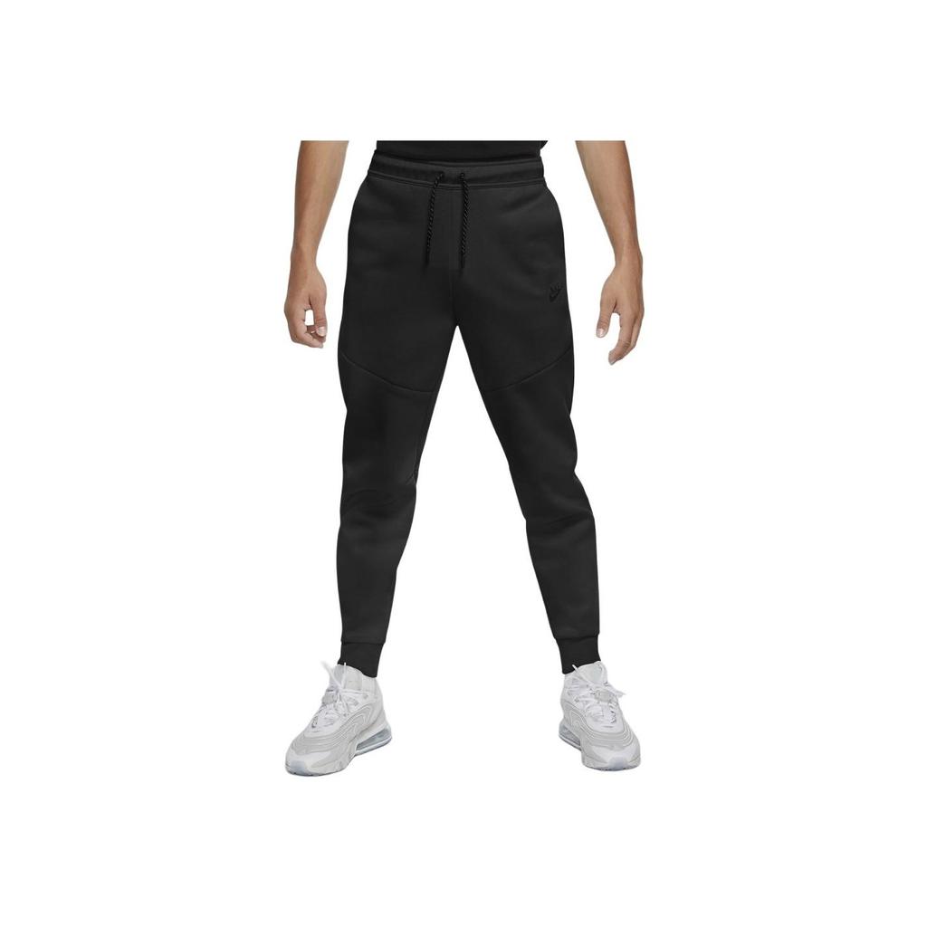 Nike Slim Fit Solid Joggers Men Bottoms Black CU4495-010-TALL