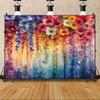 Floral Wall Theme Background Birthday Wedding Engagement Ceremony Party Decoration Abstract Flower Portrait Photography Studio