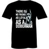 Нет такого верного друга, как доберман, футболка для любителей собак, футболки унисекс