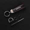 Leather car keychain Horseshoe Buckle Jewelry for OPEL Astra  With Logo  car accessories