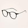 Ultra-light Round Literary Retro Small Frame TR Titanium Frame Glasses Frame