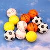6Pcs/Set Squeeze Ball Toy Football Basketball Baseball Tennis Slow Rising Soft Squishy Stress Relief Antistress Novelty Gag Toy