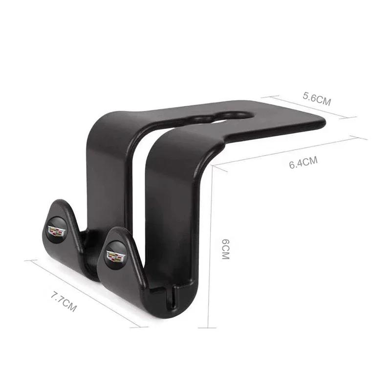 AABHR1 Portable Car Seat Back Double Hooks Storage Hanger For Cadillac ATS BLS CT4 CT5 CTS ESCALADE SLS SRX XT5 XT6 XTS XLR XT4