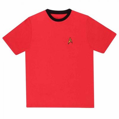 STAR TREK Футболка унисекс для взрослых с изображением инженерной униформы
