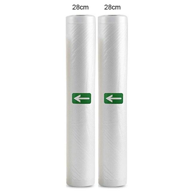 Кухонные вакуумные пакеты для хранения продуктов питания для вакуумного упаковщика, вакуумные упаковочные рулоны 12/15/20/25/28 см * 500 см