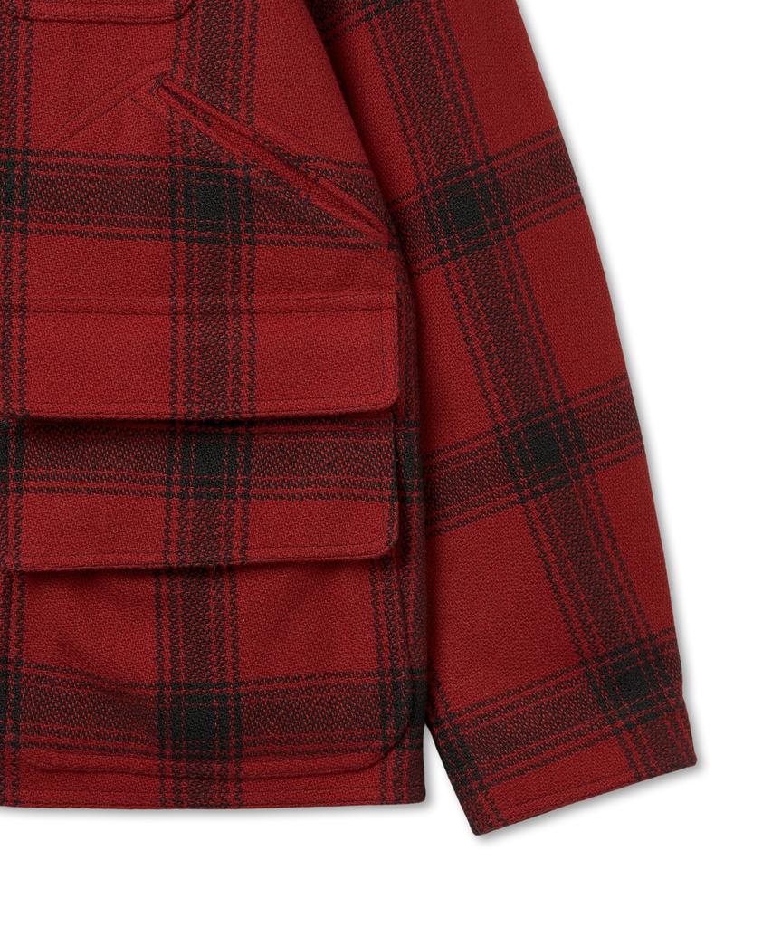 Polo Ralph Lauren Plaid Wool Utility Jacket - Multicolor