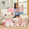 Hello Kitty Plush Doll With Short Pile Cotton Filling For Kids And Collectors
