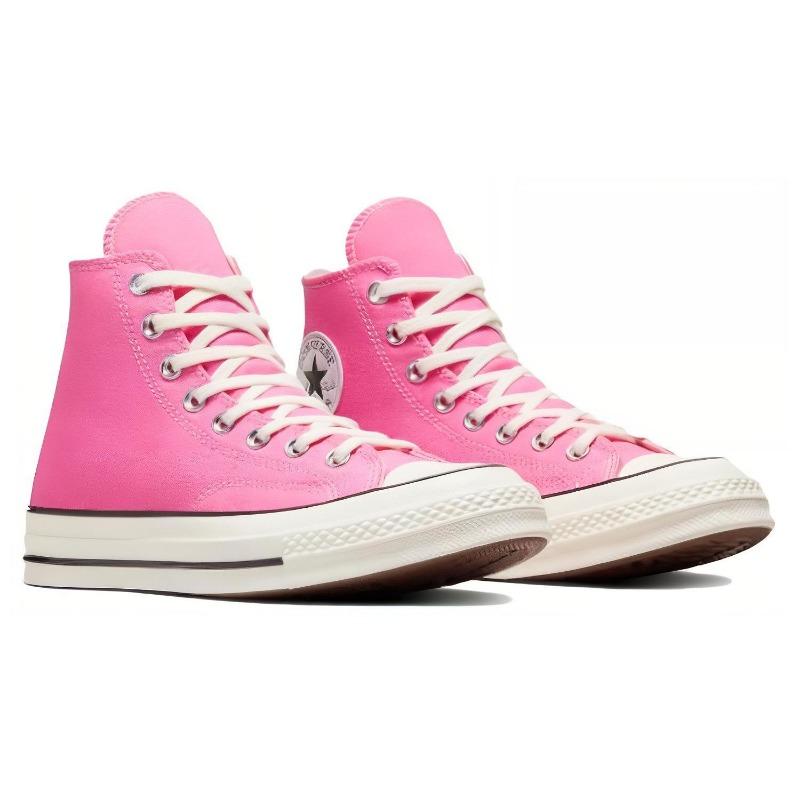 Converse Chuck 70 Unisex High Canvas Shoes Round-Toe Comfort Wear-resistant Pink A08184C