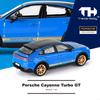TH 1:64 Porsche Cayenne Turbo GT SUV Diecast Model Car Alloy Simulation Vehicle Model Adult Collection Model Series