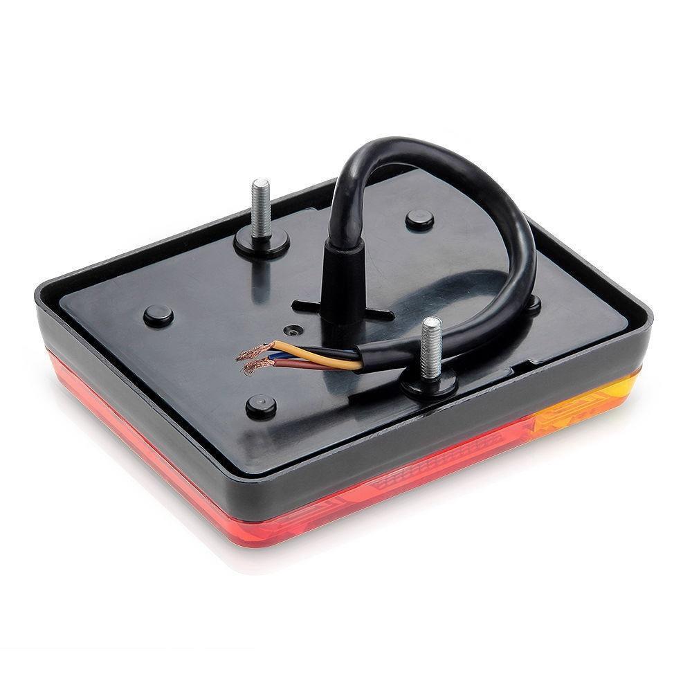 2 шт. Автомобиль светодиодный задний фонарь стоп задний фонарь лодка прицеп грузовик караван водонепроницаемый