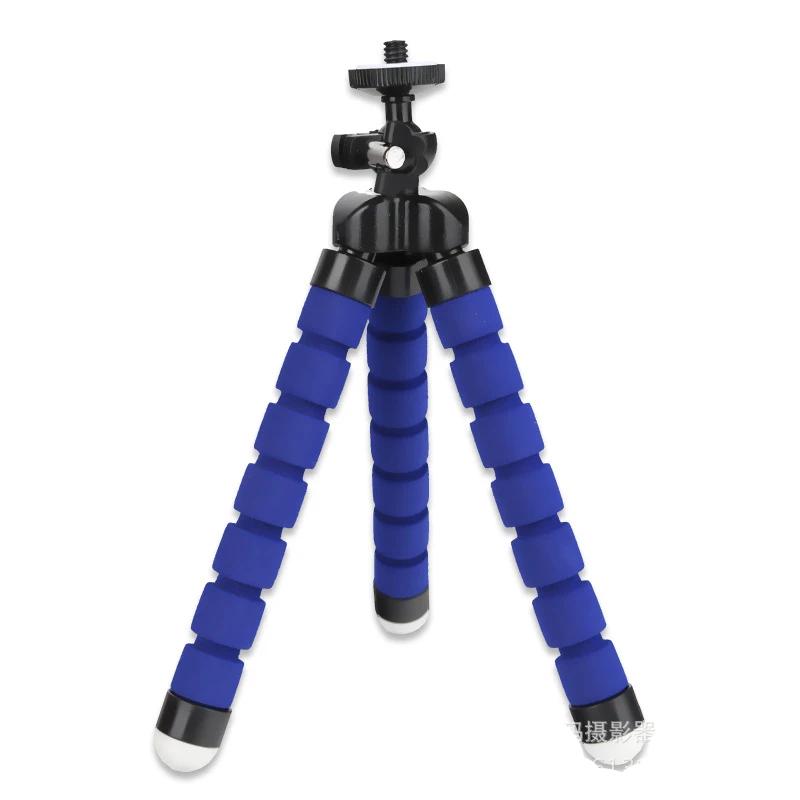 Держатель штатива для телефона, зажим, подставка, гибкая губка, мини-штатив «Осьминог» для IPhone, мини-камера для Huawei Xiaomi Samsung, дропшиппинг