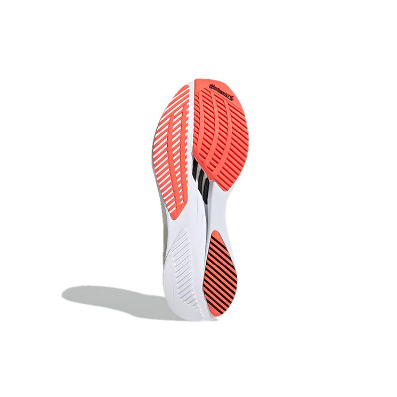 adidas Кроссовки Adizero Boston 10 Белые Черные Солнечно-красные Женские FY4080