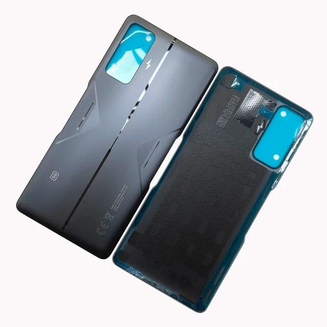 Для Xiaomi Poco F4 GT Стеклянная крышка батарейного отсека задняя дверь Корпус Mi F4GT 21121210G Замена задней крышки батарейного отсека