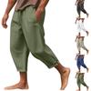 Пляжные брюки с разрезными манжетами для удобных и дышащих повседневных брюк