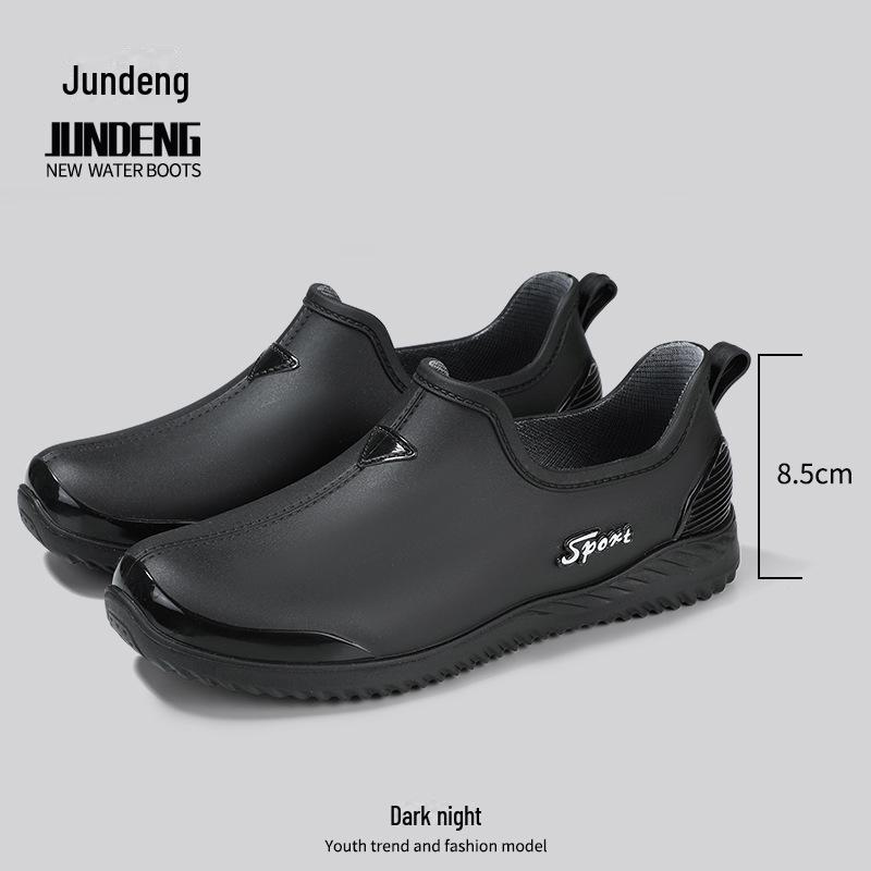 Women's Mid-Tube Lightweight Waterproof Rain Boots - European & American Fashion