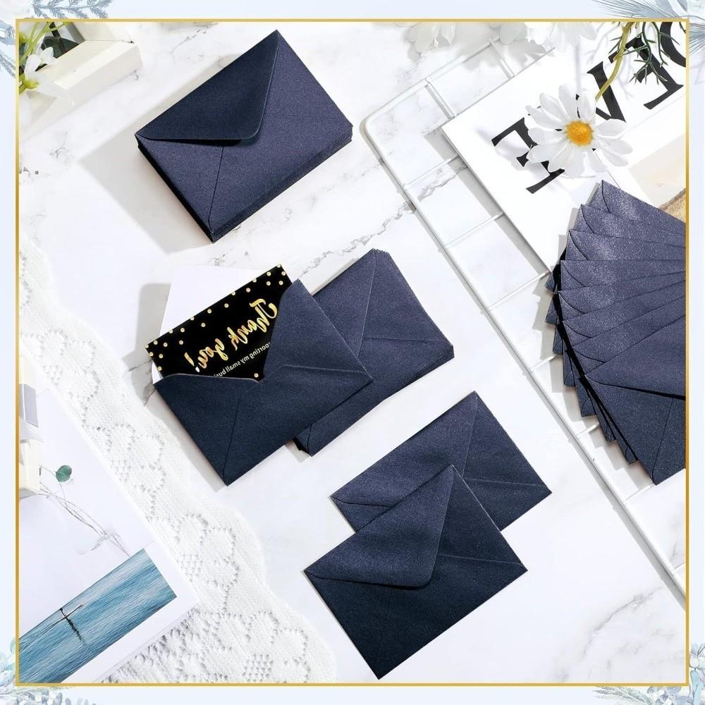 50pcs Vintage Style Blank Envelope 10x7cm Greeting Card Envelope Wedding Invitation