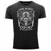 Mens Vintage Shirt Better A Wolf Odin Than A Lamb Of God T-Shirt Print-