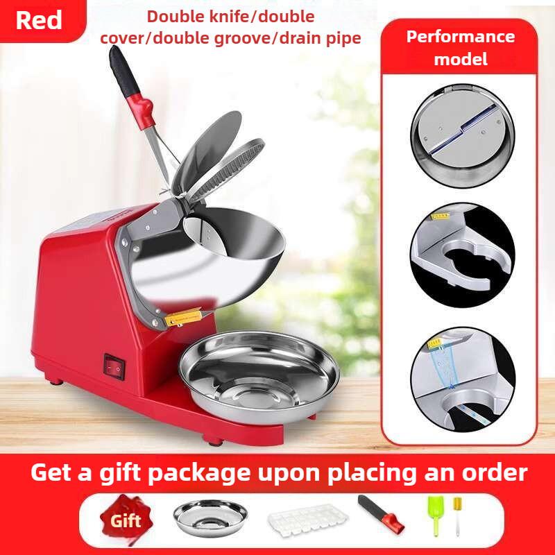Kitchen Dessert Smoothie Making Machine Large Capacity High Efficiency Shaved Ice Maker Household Ice Breaker