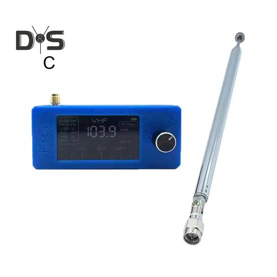 0,5-108 МГц портативный мини-радио перезаряжаемый карманный размер 1,9-дюймовый IPS экран вседиапазонный радиоприемник HF/SW/MW/VHF радио
