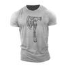 Viking Odin Axe Graphic Printing Summer Luxury Brand Cotton Men's and Women's T-Shirts Short Sleeves Street Fashion Trend