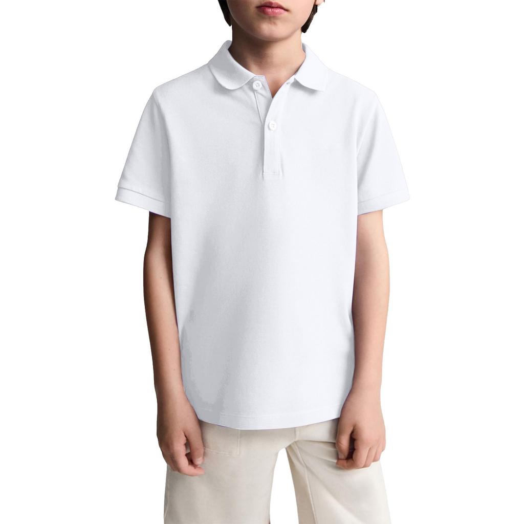 Kids Short Sleeve Shirt School Uniform Shirts For Boys