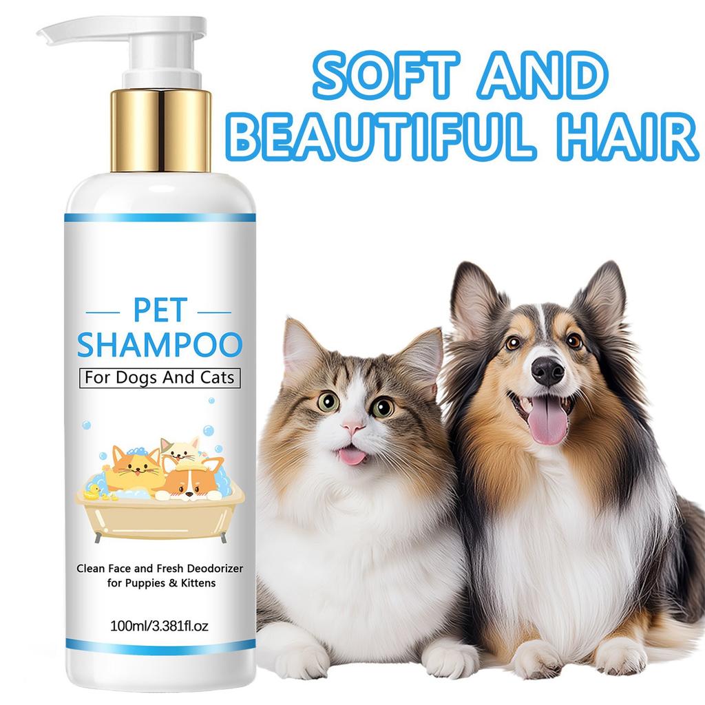 Pet Face And Body Cleanser Universal Shampoo For Cats And Dogs Suitable For Puppies And Kittens