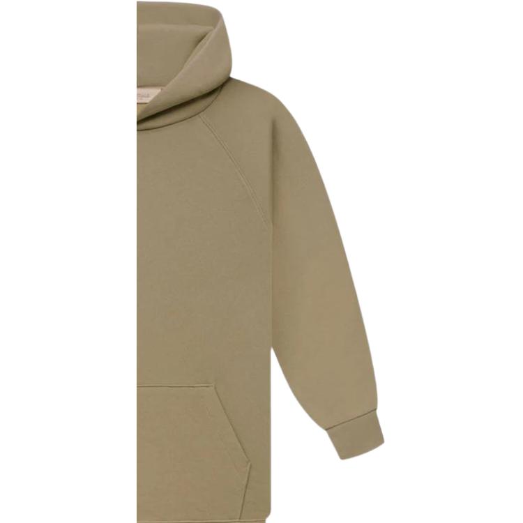 Fear of God Essentials SS22 Однотонная цифровая толстовка с капюшоном для женщин худи Дуб-Коричневый FOG-SS22-467