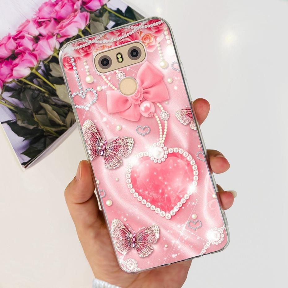 Красивый Расписной Чехол Для LG G6 G6+ H870 LS993 VS988 LGM-G600L Мягкий Силиконовый ТПУ Задняя Крышка Для LG G6 Plus G6plus Чехлы Для Телефона
