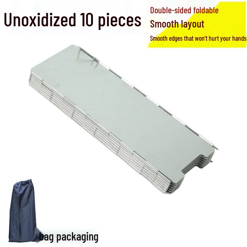 Уличный складной ветрозащитный экран для кемпинговых и пикниковых плит