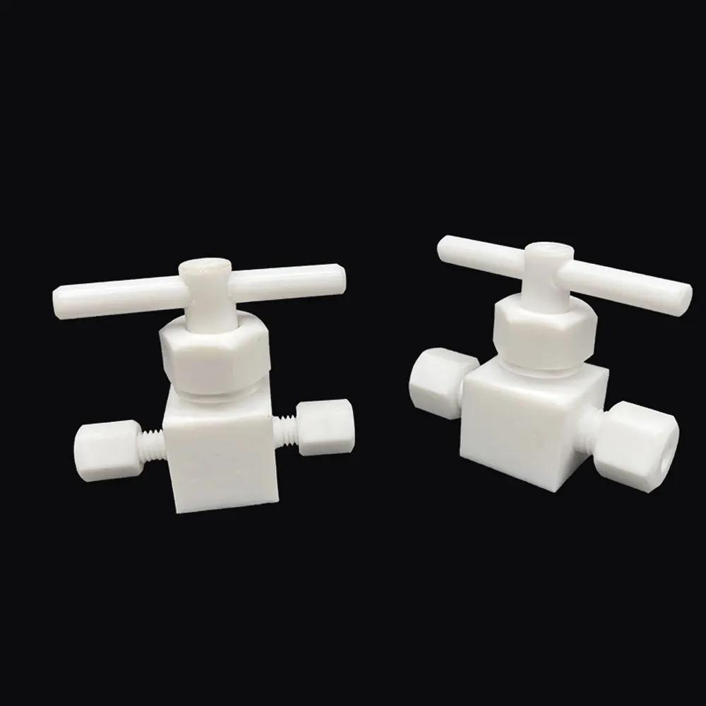1/8" 1/4" 3/8" 1/2" 3/4" 1" 3 4 6 8 10 12 14 16 18 20 25мм Трубка ПТФЭ Компрессионный фитинг Игольчатый кран Запорный кран для лаборатории