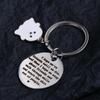 I Hope We're Friends Ghost Key Rings Ghost Skull Keyring Halloween Ghost Keychain  Women