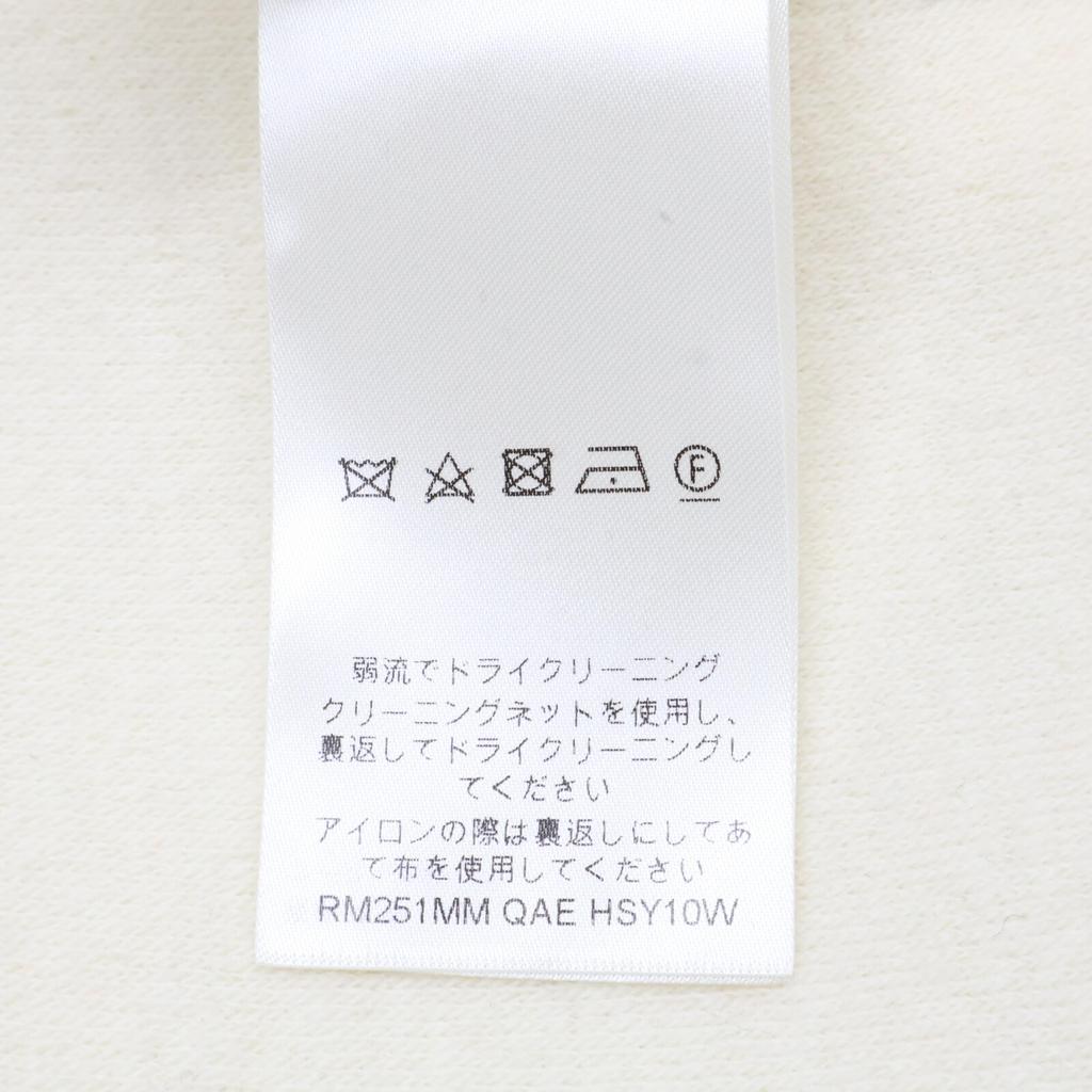 Louis Vuitton Domestic Regular 1AGJXH Quilted Texture Wool Blouson Jacket XL Milky whiteUsed