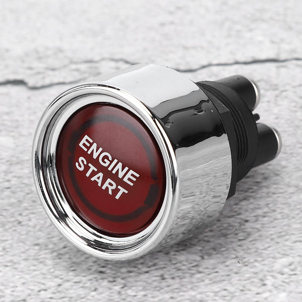 LED Engine Start Ignition Starter Engine Start Stop Button for RVs Racing Car