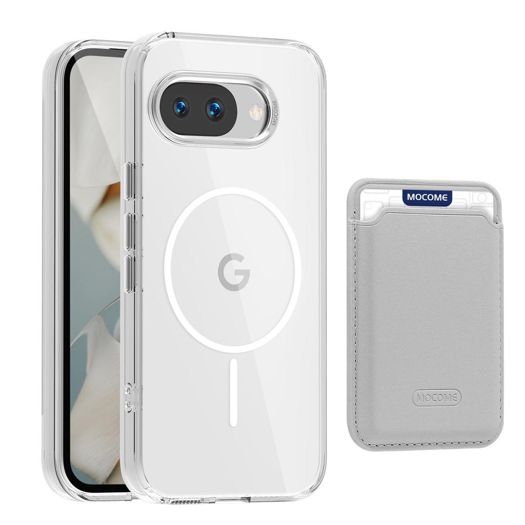 Прозрачный магнитный держатель для карт Star Shield для Google Pixel 10 Pro XL и Pixel 9A - Защита от падений